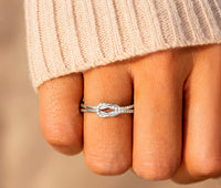 AVÓ E NETA - Anel Laço Infinito™